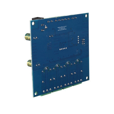 An 5V DC RTU 4 Channel Relay Module with 7-24V Modbus and RS485/TTL Anti-reverse Connection