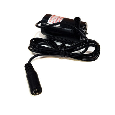An 5V Noiseless 2.5L/Min Mini Submersible Pump with DC 5mm Female Jack