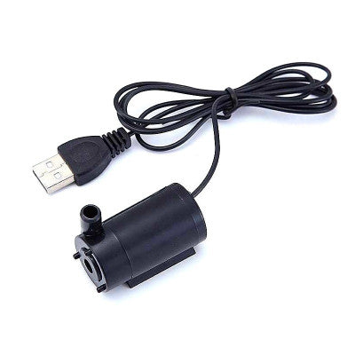 An 5V Noiseless Mini Submersible Pump with USB input Plug