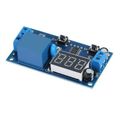 An 5V Time Control Switch Intermittent Infinite Cycle Countdown Switch Controller Timing Relay Module