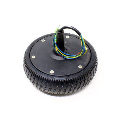 An 6 Inch 250W 24V Brushless Hub Motor with Tyre for E-bike