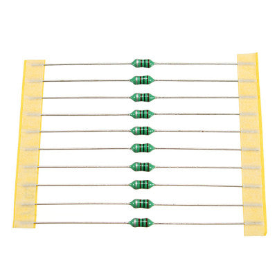 An 6.8uH 1/2W 0410 Color Ring Axial Lead Type Inductor - (10 Pieces Pack)
