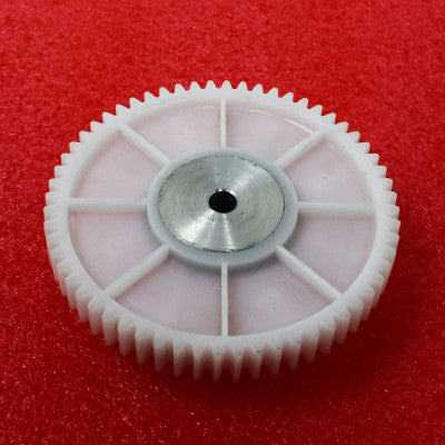An 60 Teeth Plastic Spur Gear with Metal Insert (1.25M-60T-6-75)