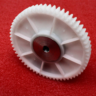 An 60 Teeth Plastic Spur Gear with Metal Insert (1.25M-60T-6-75)