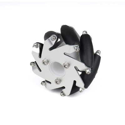 An 60mm Aluminum Mecanum Bearing Rollers Wheel-Right