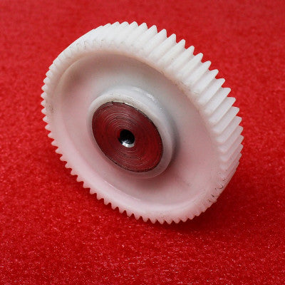 An 64 Teeth Plastic Spur Gear with Metal Insert (1M-64T-5-64)