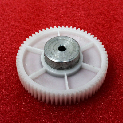 An 64 Teeth Plastic Spur Gear with Metal Insert (1M-64T-5-64)