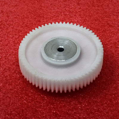 An 64 Teeth Plastic Spur Gear with Metal Insert (1M-64T-5-64)