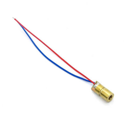 An 650nm 6mm 5V DC 5mW Mini Laser Dot Diode Module