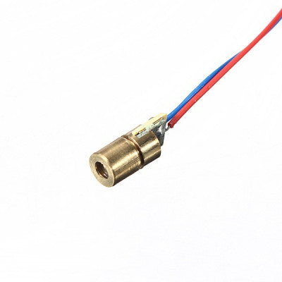 An 650nm 6mm 5V DC 5mW Mini Laser Dot Diode Module