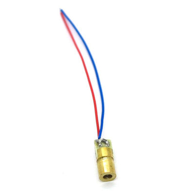 An 650nm 6mm 5V DC 5mW Mini Laser Dot Diode Module