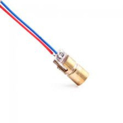 An 650nm 6mm 5V DC 5mW Mini Laser Dot Diode Module