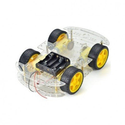 An 65mm Robot Wheel for BO Motors (Yellow)
