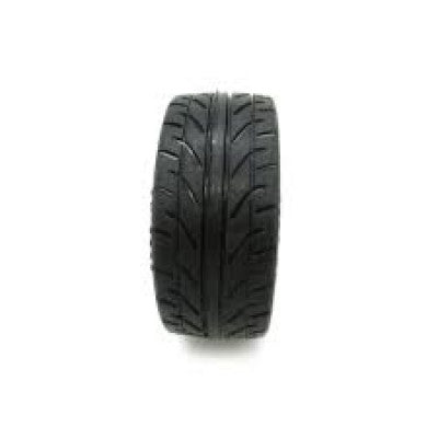 An 65mm Rubber Tyre Wheel for BO Motors-Black