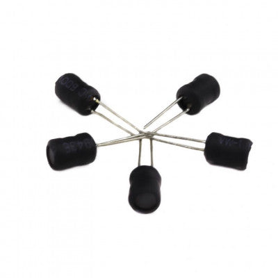 An 4.7uH 6x8mm Radial Leaded Power Inductor