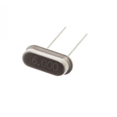 An 6Mhz Crystal Oscillator HC49/US Package