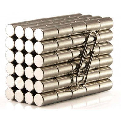 An 6mm x 10mm (6x10 mm) Neodymium Cylindrical Strong Magnet