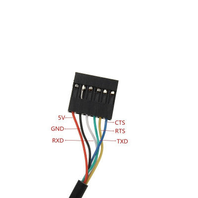 An 6Pin FTDI FT232RL FT232 Module For Arduino USB to TTL UART Serial Wire Adapter RS232 Download Cable Module LED Indicator