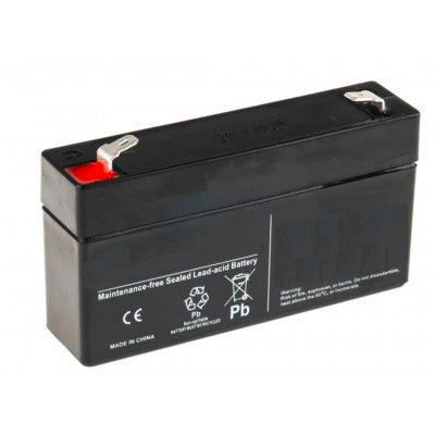 An 6V 10Ah Rechargeable Sealed Lead Acid Battery