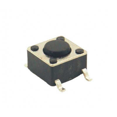 An 6x6x4.3mm SMD 4 Pin Tactile Switch - 5 Pieces Pack