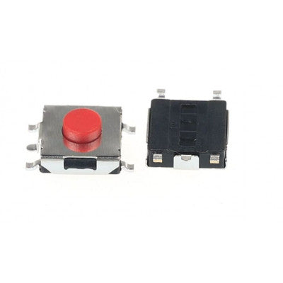 An 6x6x7mm SMD 5 Pin Tactile Switch - 5 Pieces pack