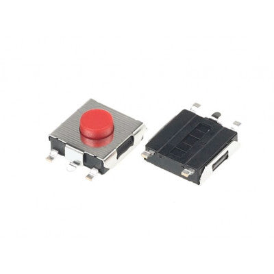 An 6x6x7mm SMD 5 Pin Tactile Switch - 5 Pieces pack