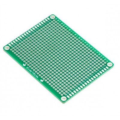 An 6x8 cm Double Sided Universal PCB Prototype Board
