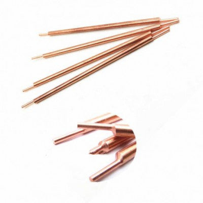 An 709AD Double Head Welding Pin Pair for Spot Welding Machine - 80 mm