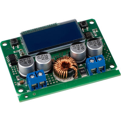 An 7A DC 60V Adjustable Step-Down Regulator Module LCD Display With Case