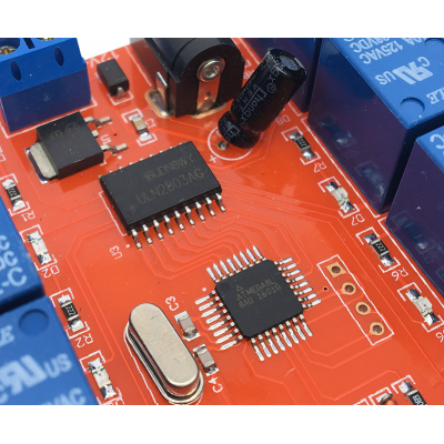An 8 Channel 12V Relay Module USB (PC Intelligent) Control Switch
