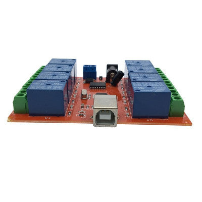 An 8 Channel 12V Relay Module USB (PC Intelligent) Control Switch