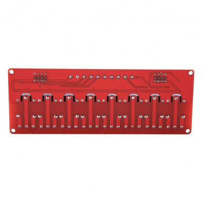 An 8 Channel Relay Module 5V High and Low Level Trigger Relay Module
