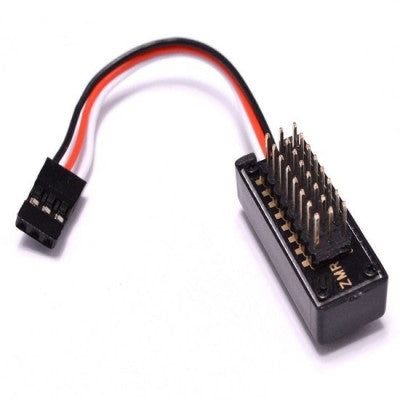 An 8 in 1 Throttle Calibration Hub for RC Multirotor ESC Speed Controller