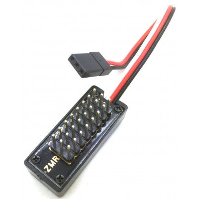 An 8 in 1 Throttle Calibration Hub for RC Multirotor ESC Speed Controller