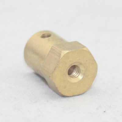 An 8 mm Hex coupling for Robot Smart Car Wheel 18mm Length