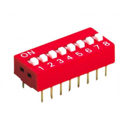 An 8 Way DIP Switch