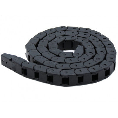 An 8 x 8mm 1m Cable Drag Chain Wire Carrier