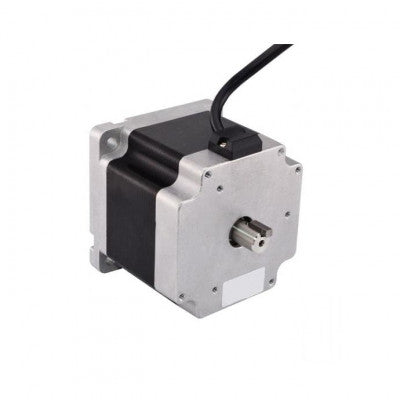 An 86HS68-5904-08J NEMA34 34 kgcm Stepper Motor Keyway Type Shaft