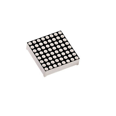 An 8×8 Red 64 LED Dot Matrix Displays 3mm CC- 2Pcs