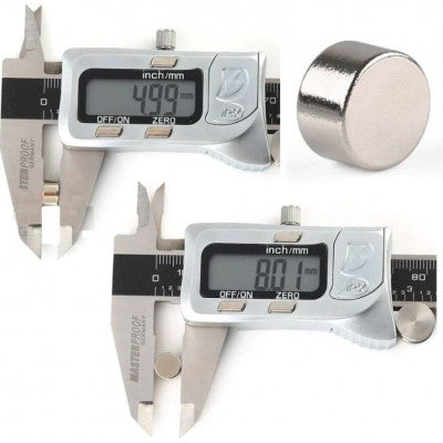 An 8mm x 5mm (8x5 mm) Neodymium Disc Strong Magnet