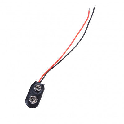 An 9V 10cm Battery Connector - 5 pieces pack