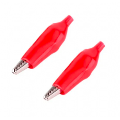 An Crocodile Clip Red - 2 Pieces Pack