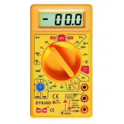 An DT830D - 1000V DC/750V AC Digital Multimeter