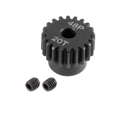 An 48P 20T 3.17mm Shaft Steel Pinion Gear For RC Hobby Motor Gear 1 / 10th SCT Monster