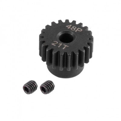 An 48P 21T 3.17mm Shaft Steel Pinion Gear For RC Hobby Motor Gear 1 / 10th SCT Monster