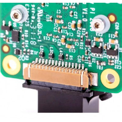 An Raspberry Pi High Quality Camera with Interchangeable Lens Base