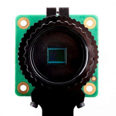 An Raspberry Pi High Quality Camera with Interchangeable Lens Base
