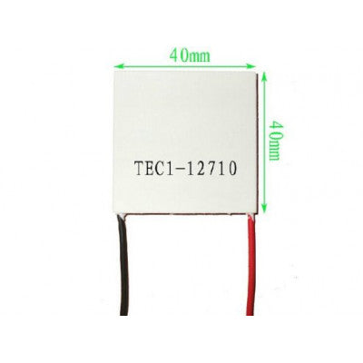 An TEC1-12710 Thermoelectric Cooler 10A Peltier Module