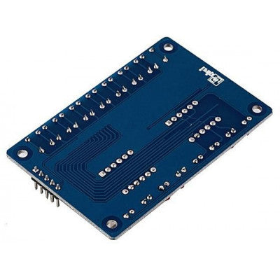 An TM1638 8-Bit Button Digital LED Display Module