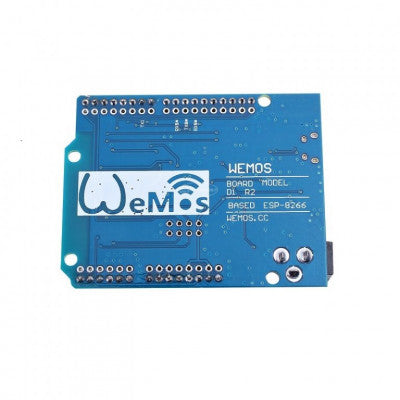 An WeMos ESP8266 D1 R2 V2.1.0 WiFi Development Board
